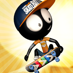 ‎Stickman Skate Battle